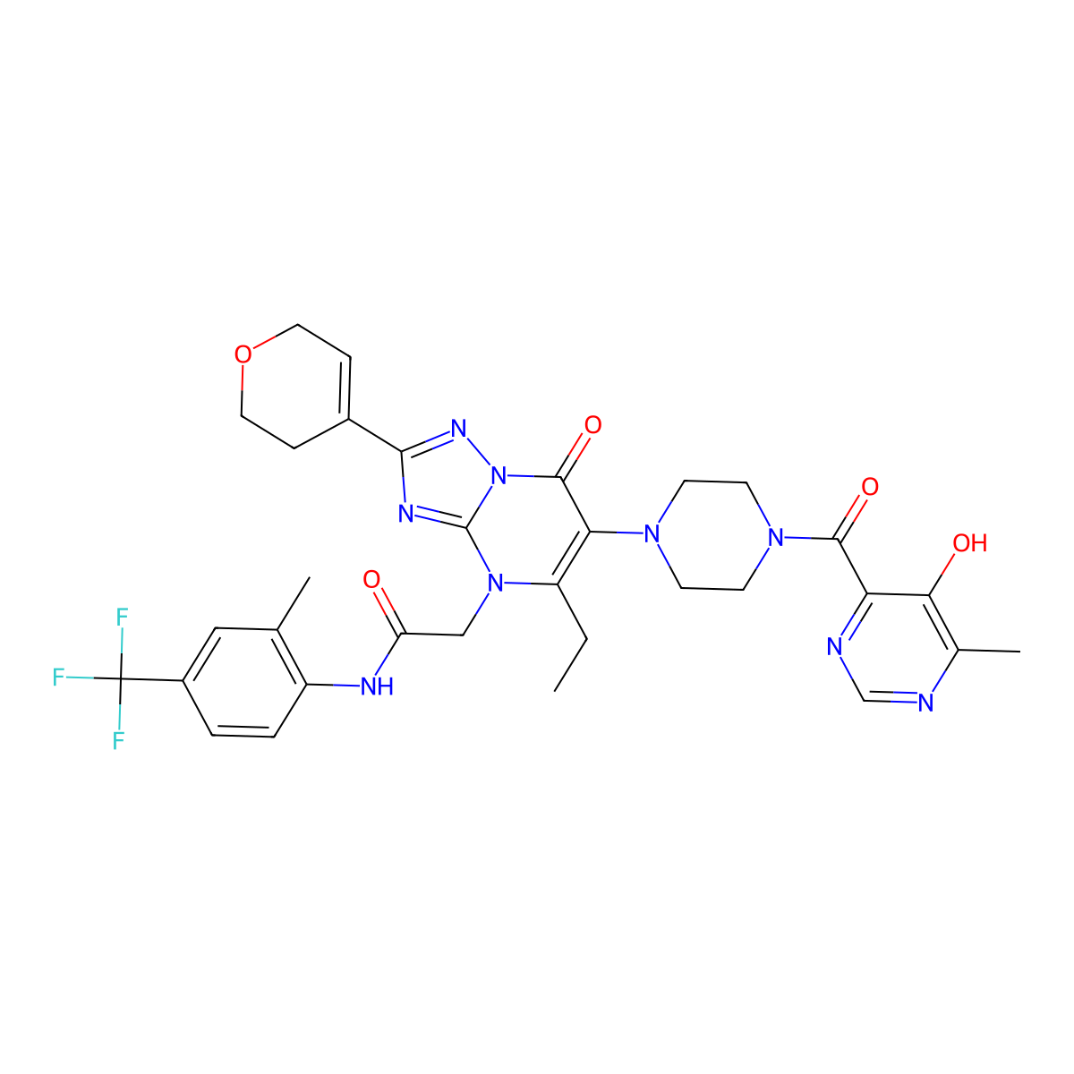 Werner syndrome RecQ helicase-IN-2 molecular structure, CAS 2869954-51-6