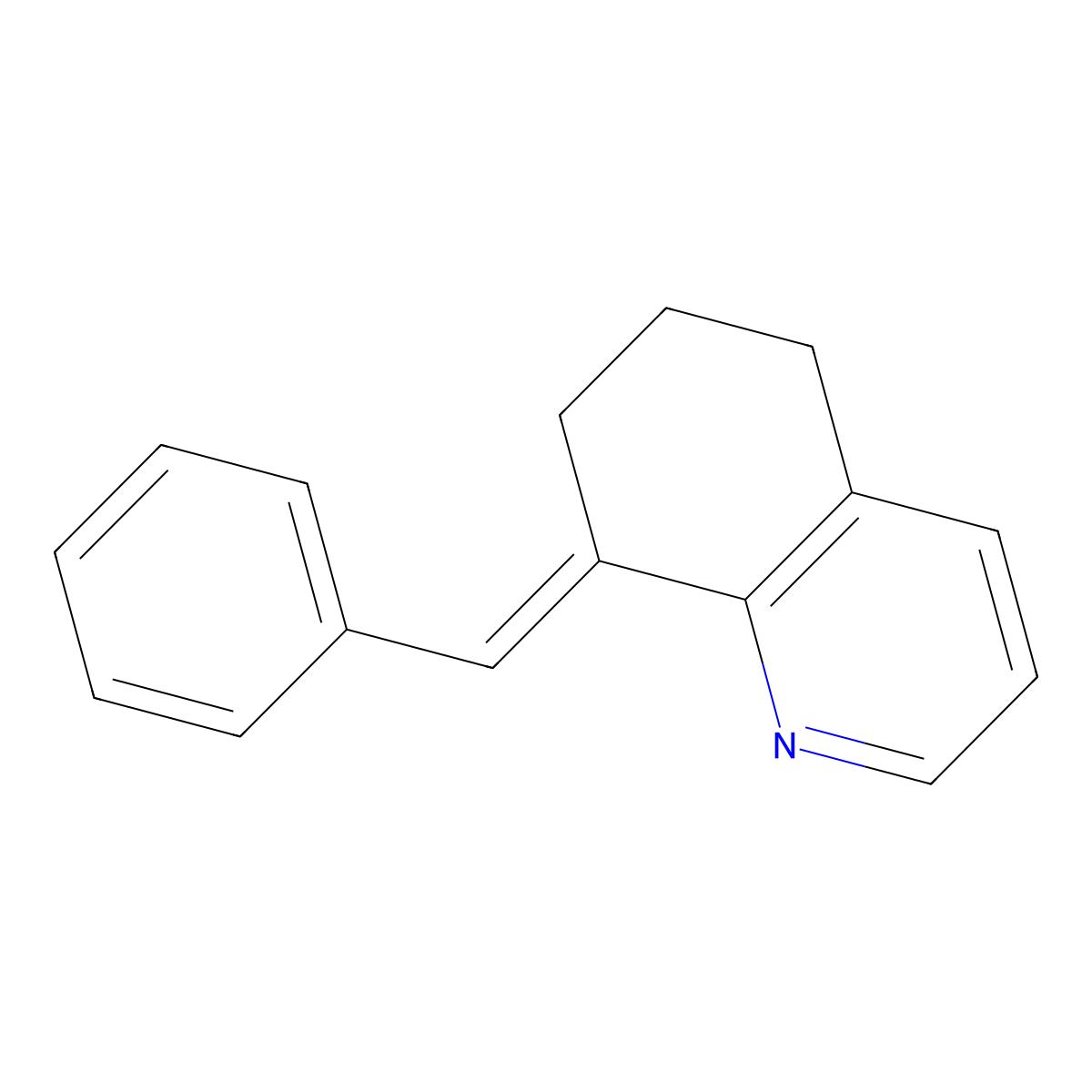 8-(Phenylmethylidene)-5,6,7,8-tetrahydroquinoline molecular structure, CAS 28707-60-0