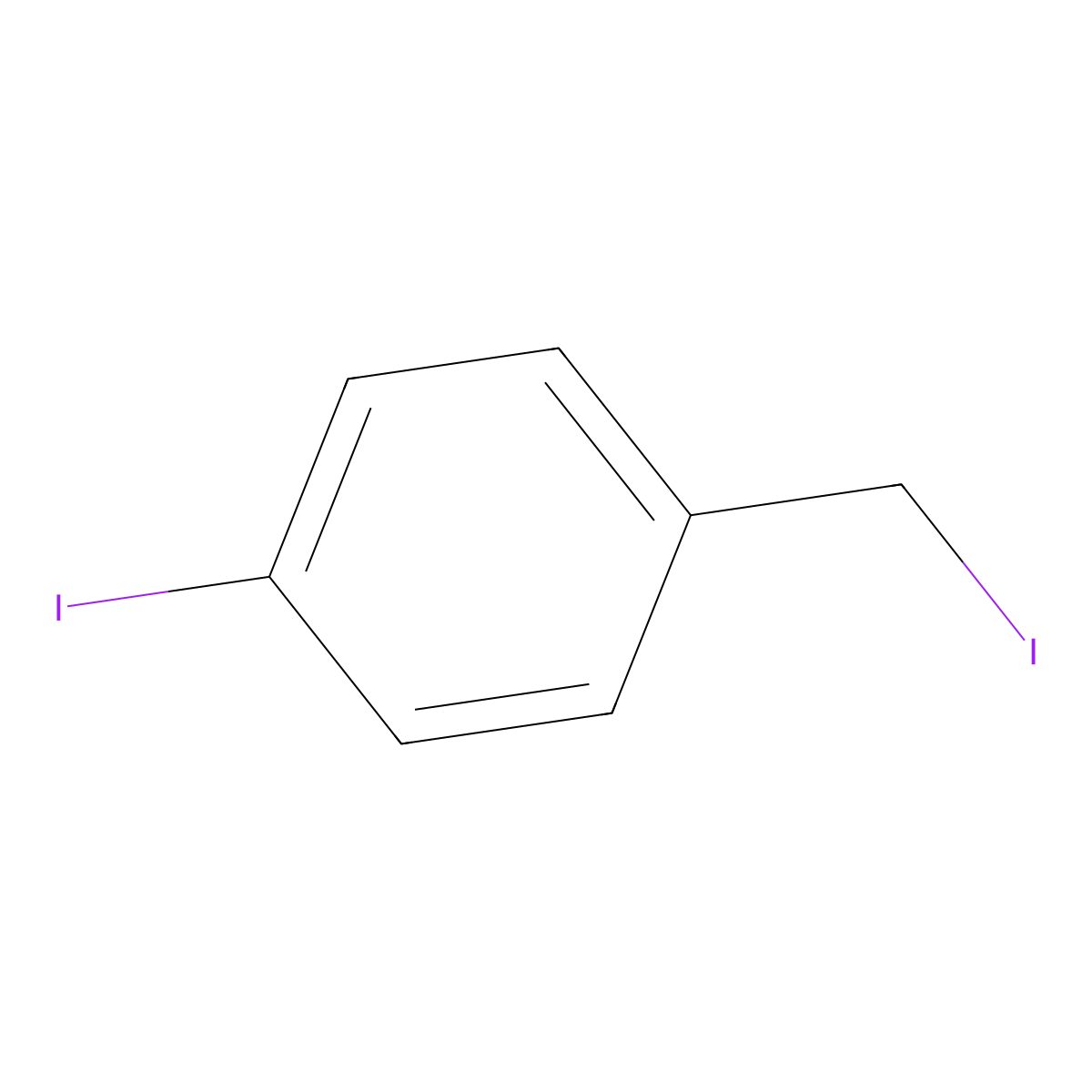 1-Iodo-4-(iodomethyl)benzene molecular structure, CAS 287208-66-6