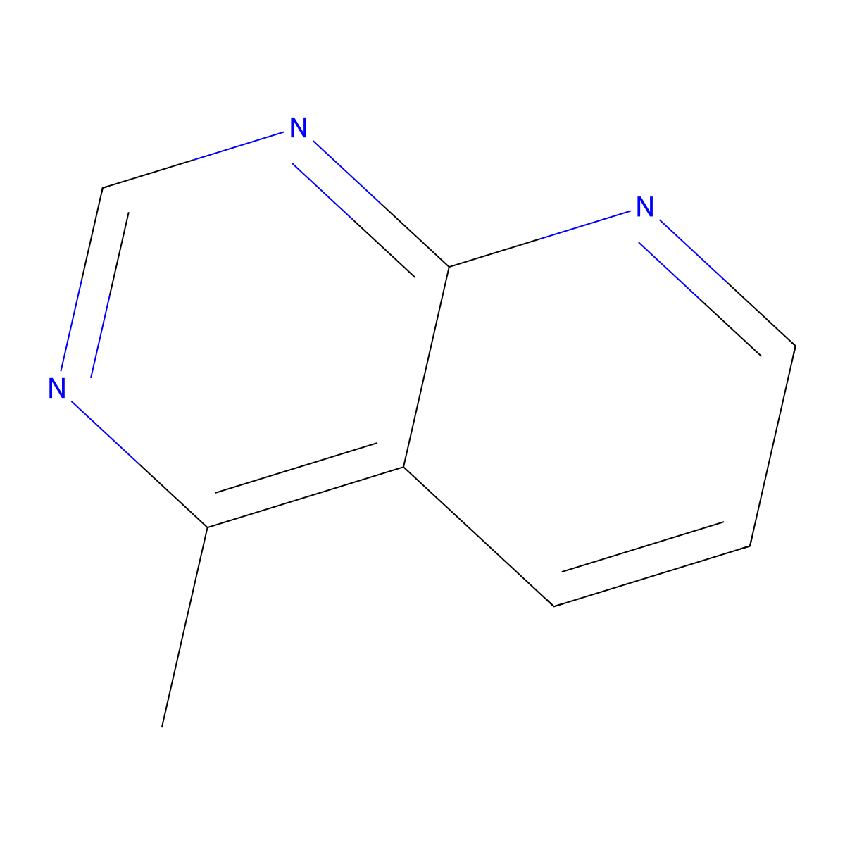 4-Methylpyrido(2,3-d)pyrimidine molecular structure, CAS 28732-71-0