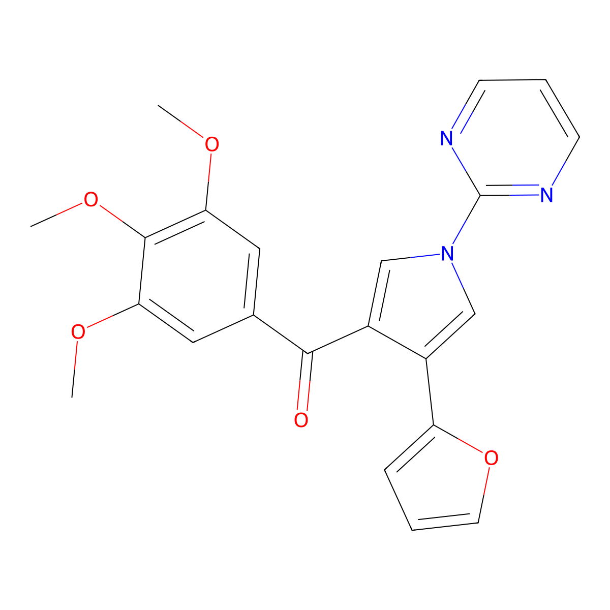 Tubulin inhibitor 30 molecular structure, CAS 2873383-67-4