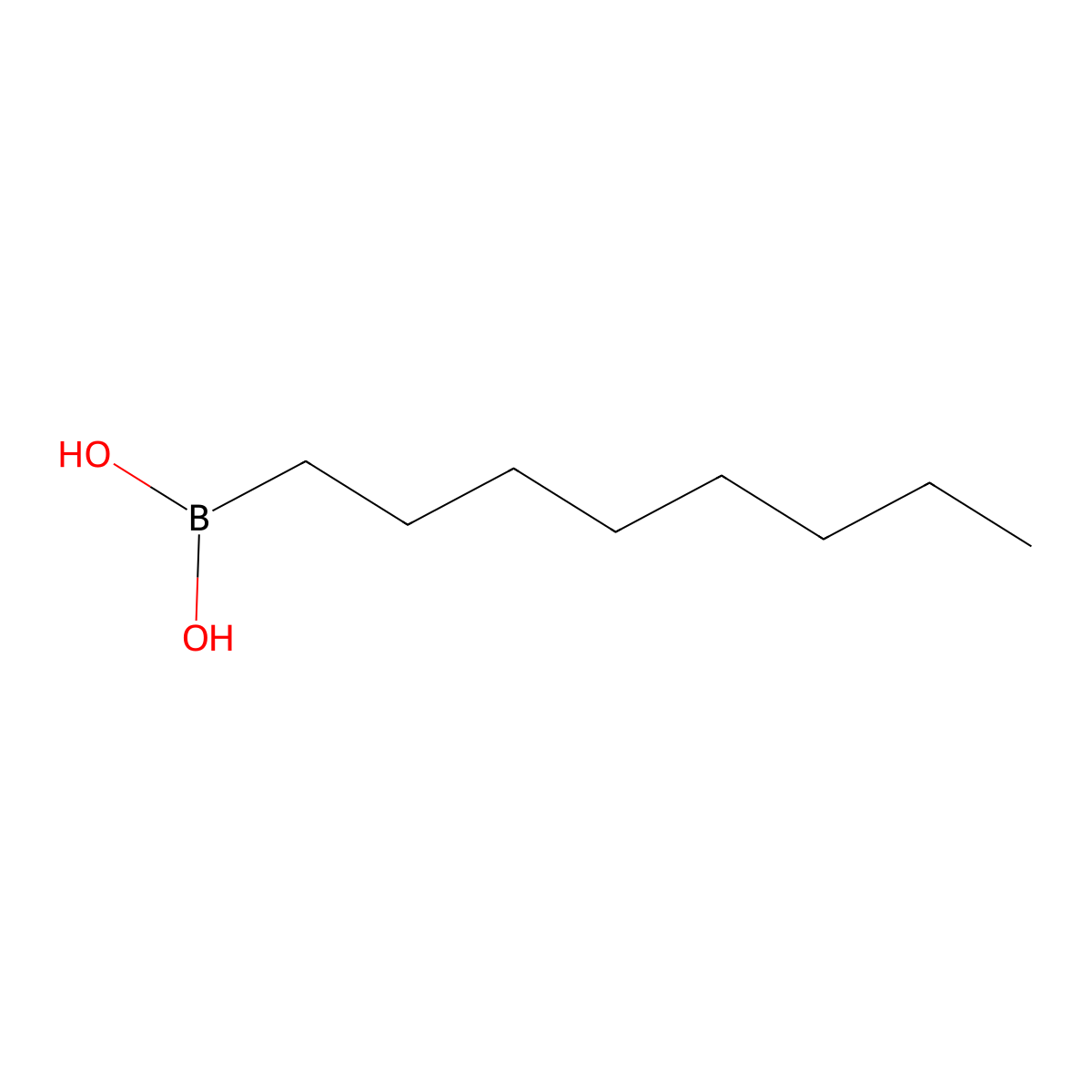 n-Octylboronic Acid molecular structure, CAS 28741-08-4