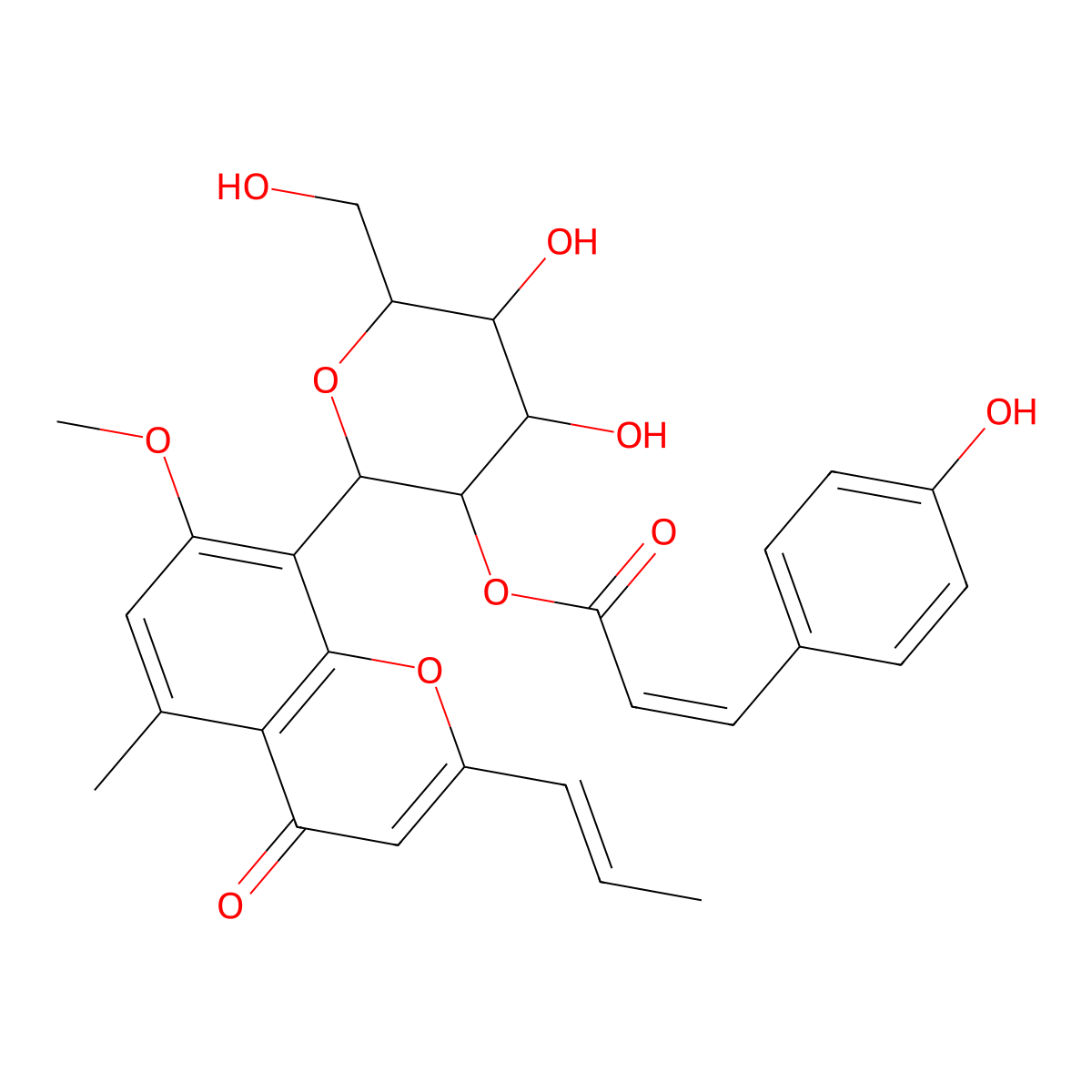 Aloeresin G molecular structure, CAS 287486-23-1