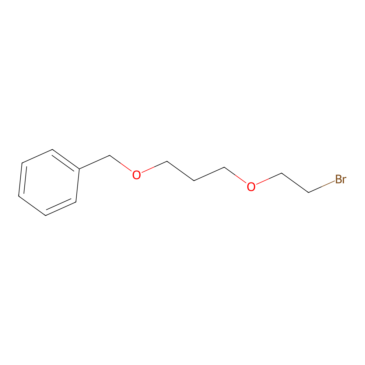 {[3-(2-Bromoethoxy)propoxy]methyl}benzene molecular structure, CAS 2875123-88-7
