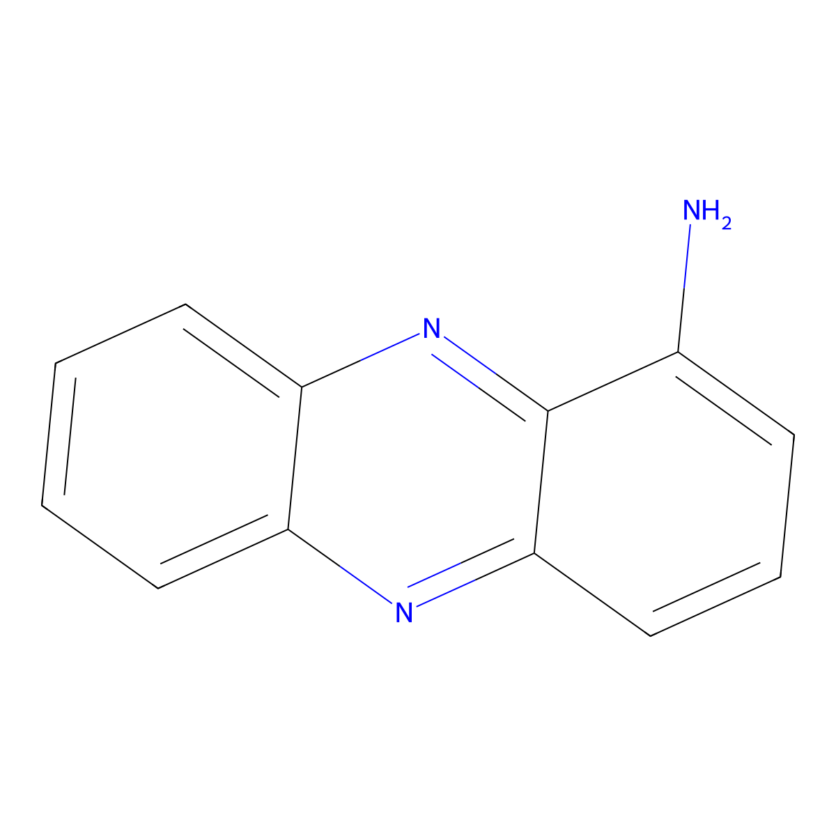 1-Aminophenazine molecular structure, CAS 2876-22-4