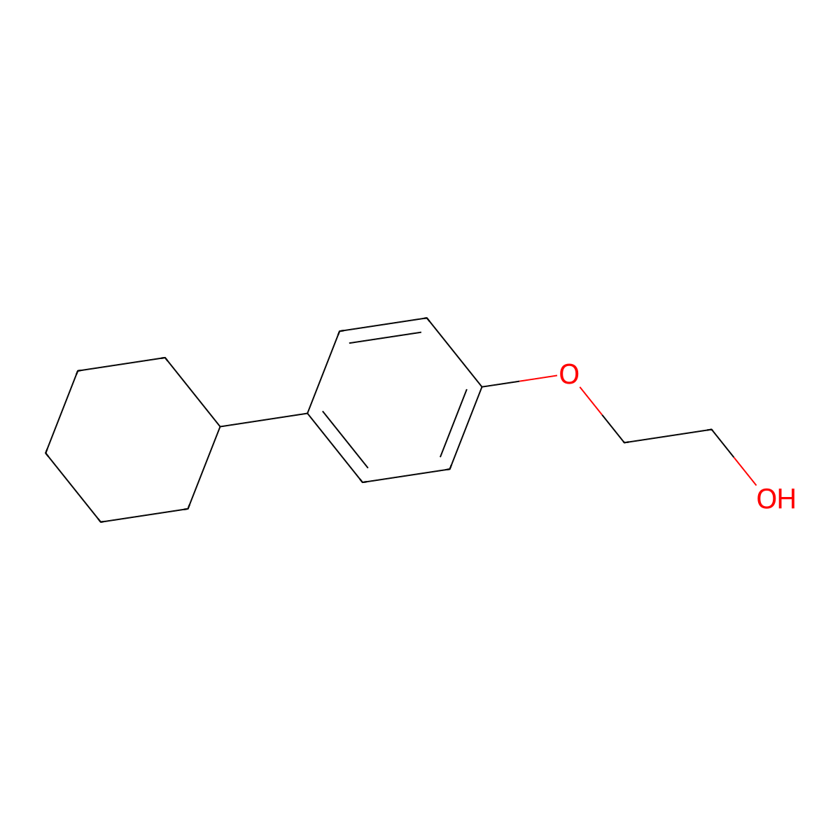 Poly(oxy-1,2-ethanediyl), alpha-(1,1'-biphenyl)-4-yl-omega-hydroxy- molecular structure, CAS 28761-54-8