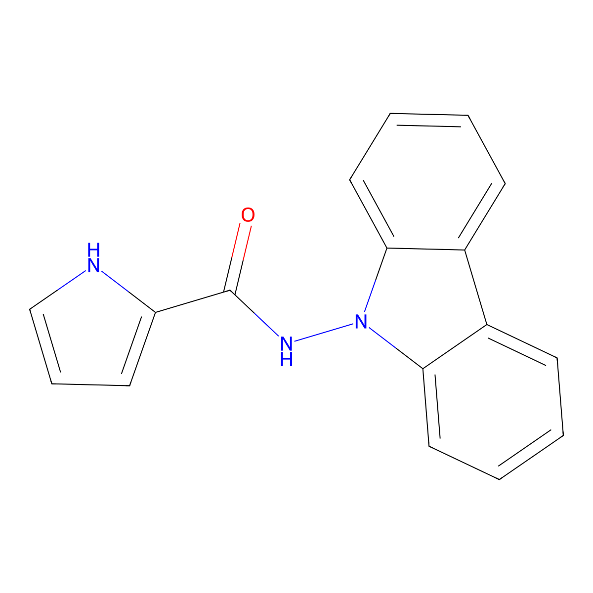 N-(9H-Carbazol-9-yl)-1H-pyrrole-2-carboxamide molecular structure, CAS 2876933-48-9