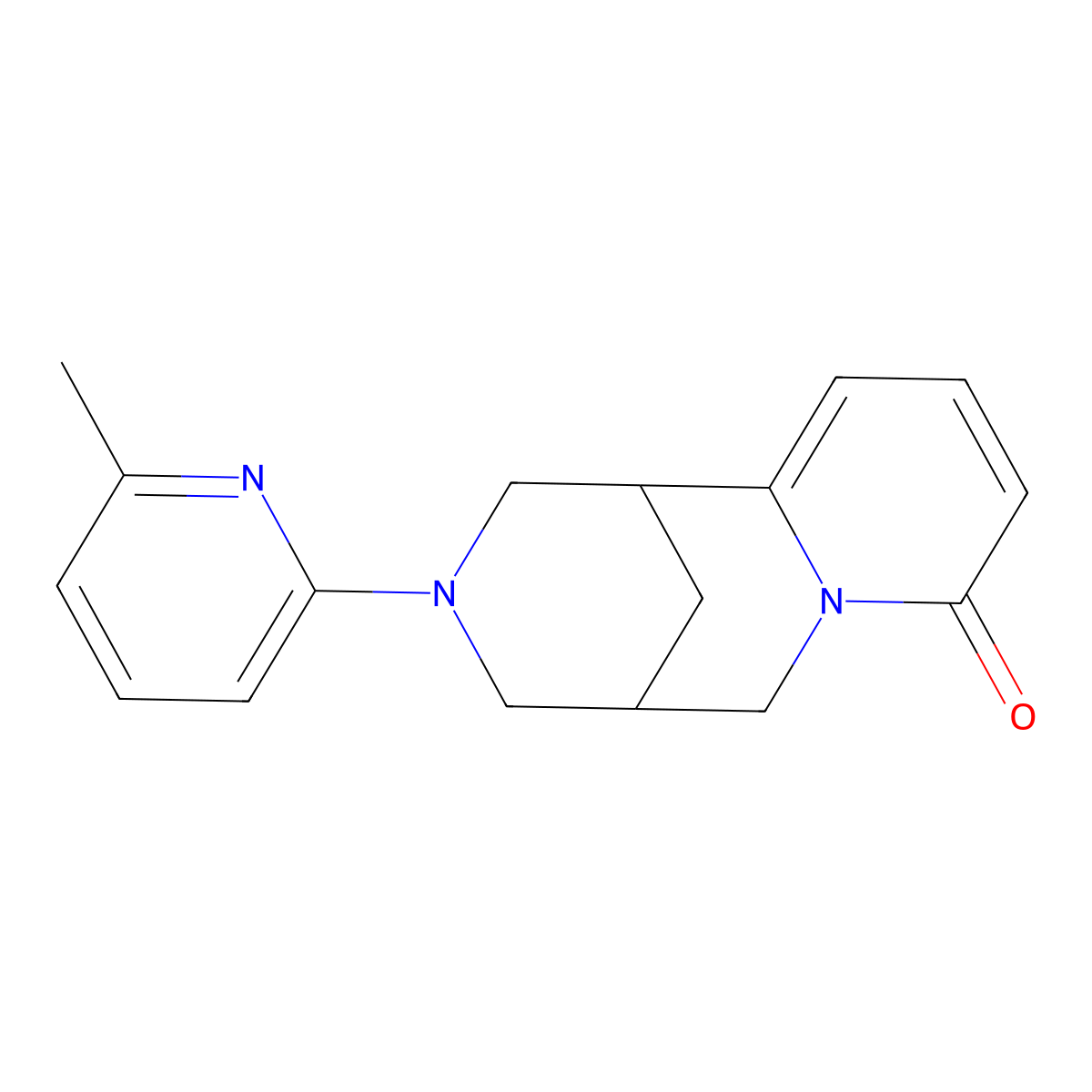 11-(6-Methylpyridin-2-yl)-7,11-diazatricyclo[7.3.1.0^{2,7}]trideca-2,4-dien-6-one molecular structure, CAS 2877636-25-2