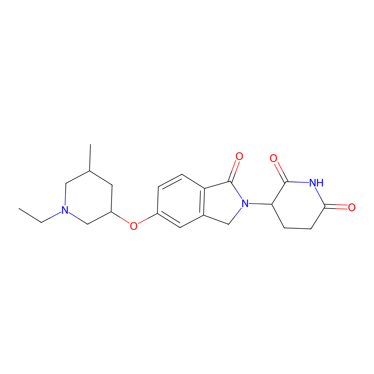 WIZ degrader 8 molecular structure, CAS 2879251-26-8