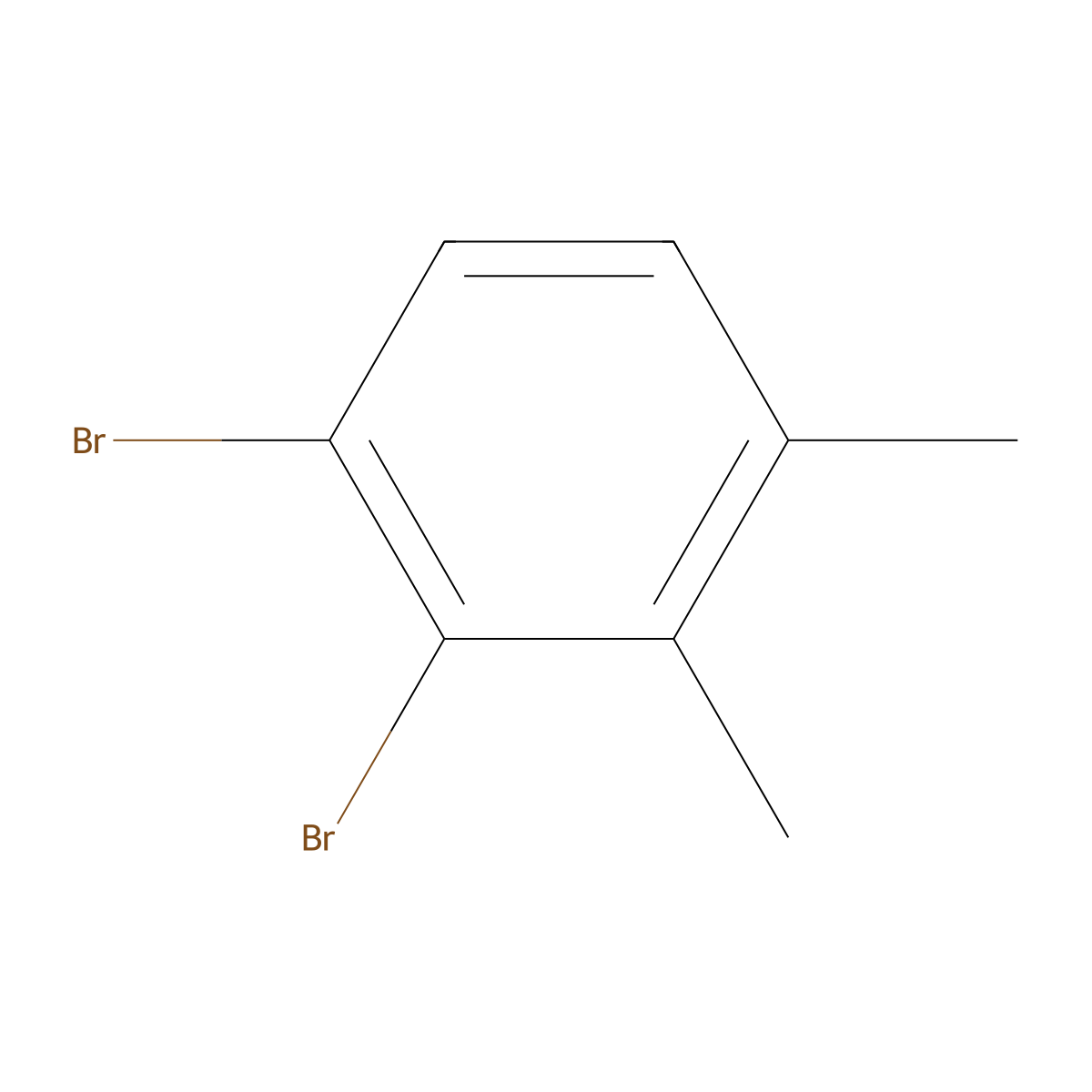 1,2-Dibromo-3,4-dimethylbenzene molecular structure, CAS 28805-90-5
