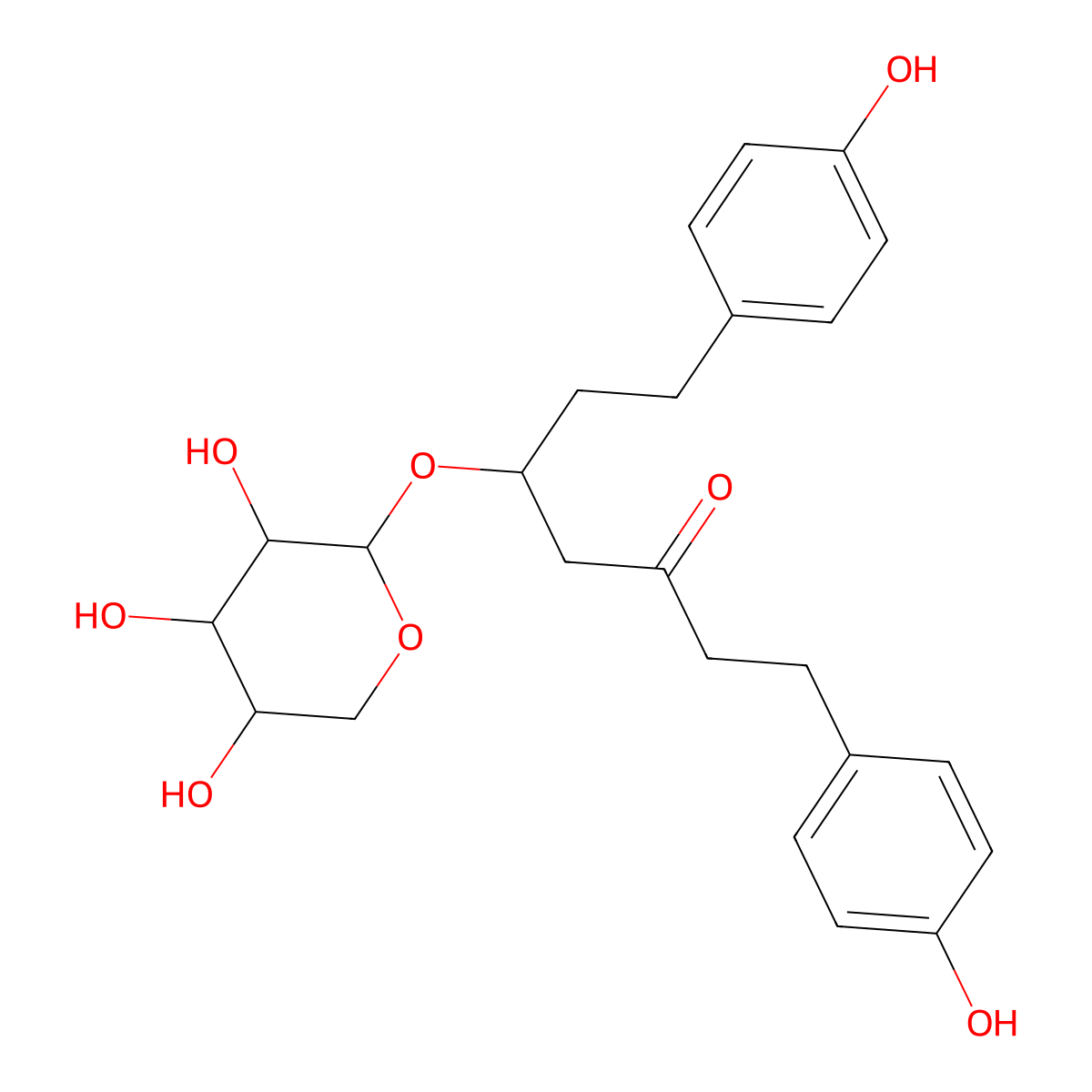 Platyphyllonol-5-O-Beta-D-Xylopyranoside molecular structure, CAS 288141-04-8