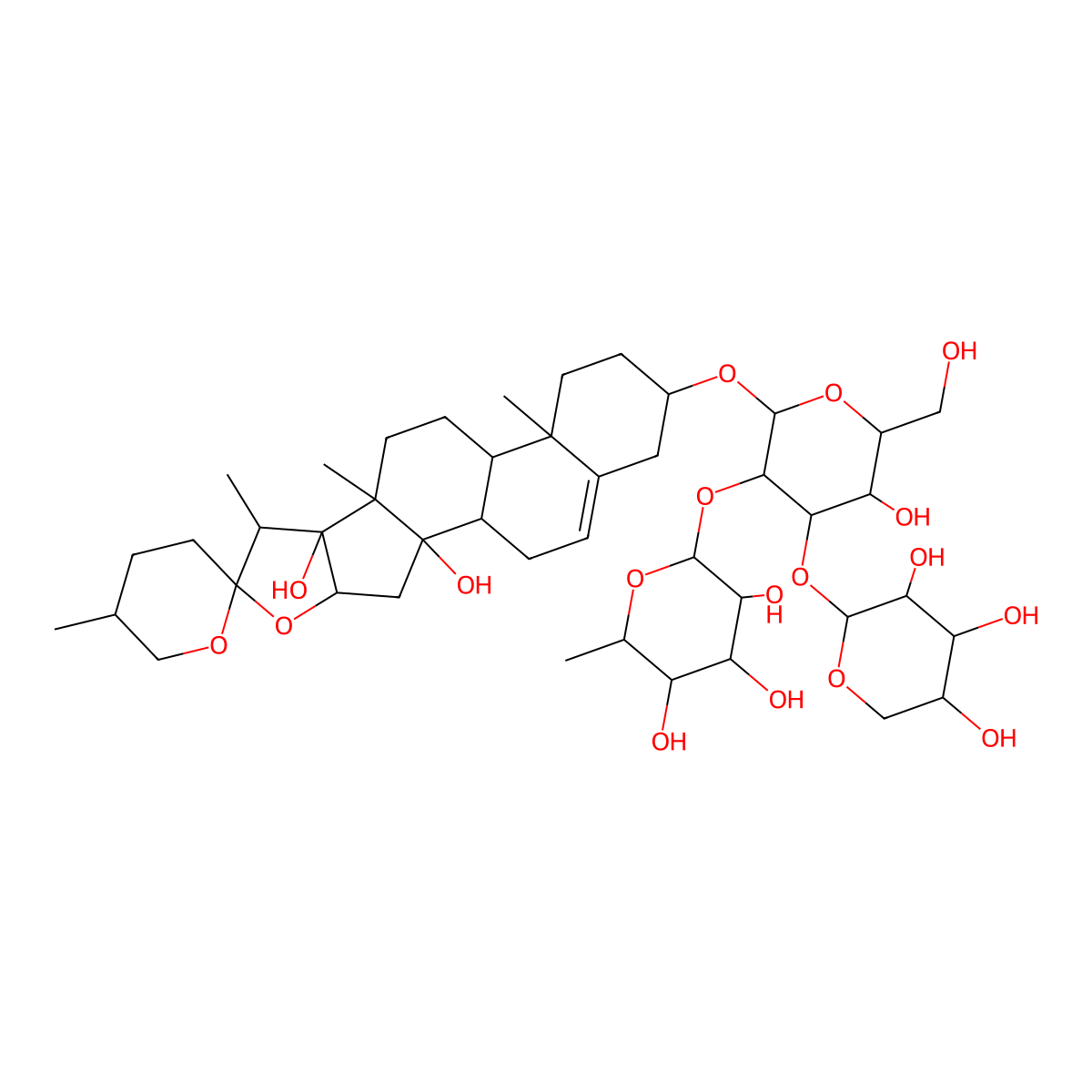 Cixiophiopogon A molecular structure, CAS 288143-27-1