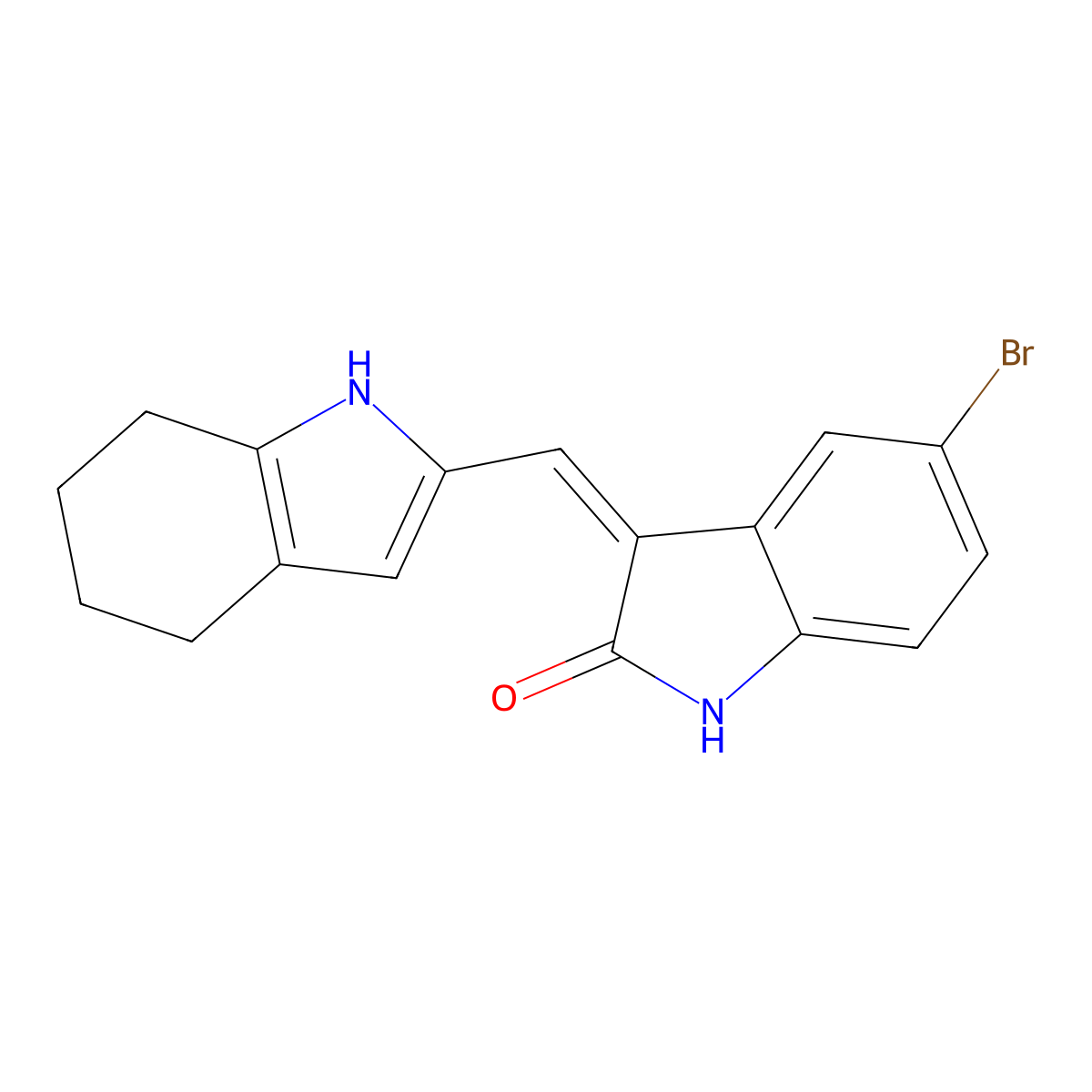 Vegfr 2 kinase inhibitor II molecular structure, CAS 288144-20-7