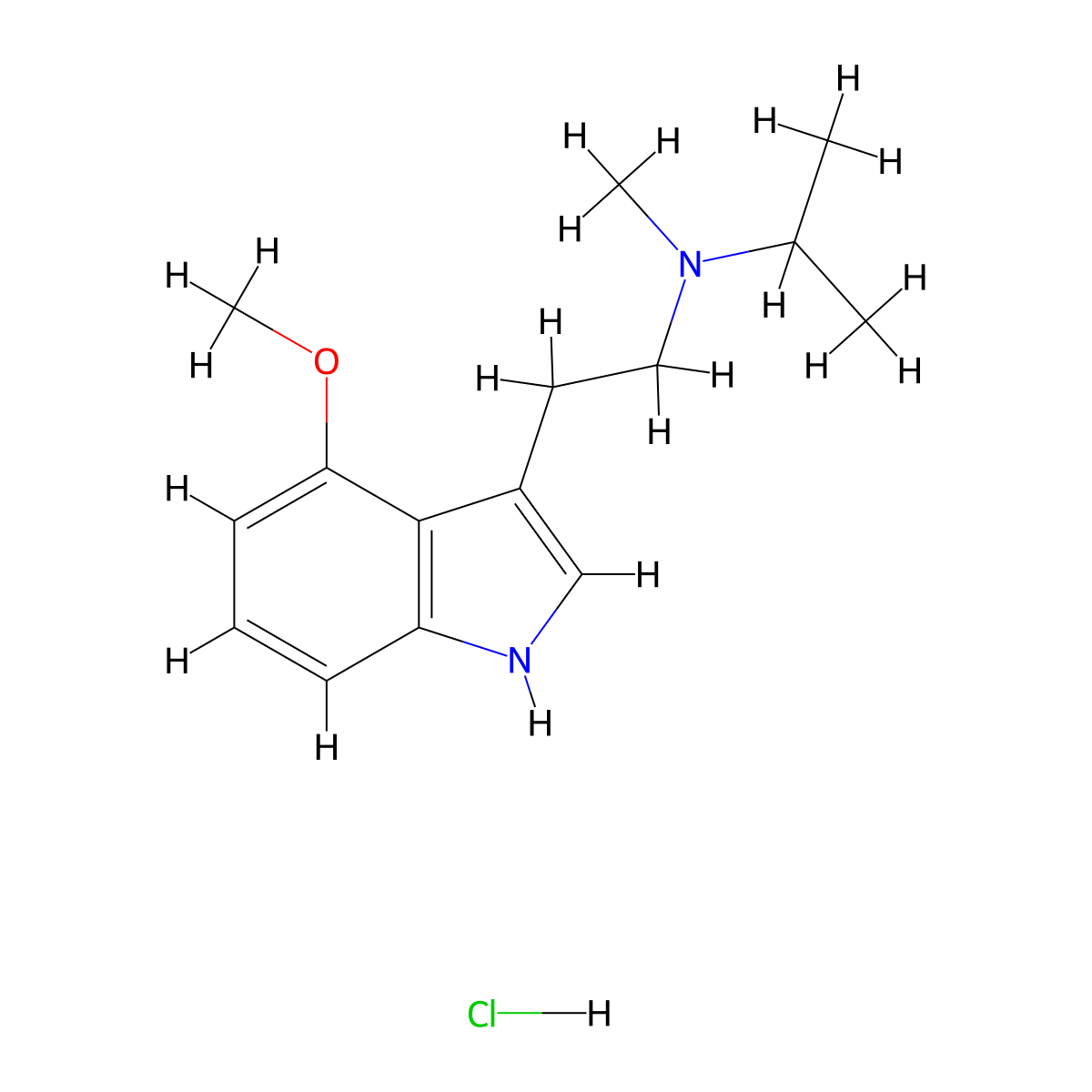4-Methoxy MiPT Hydrochloride molecular structure, CAS 2883663-10-1