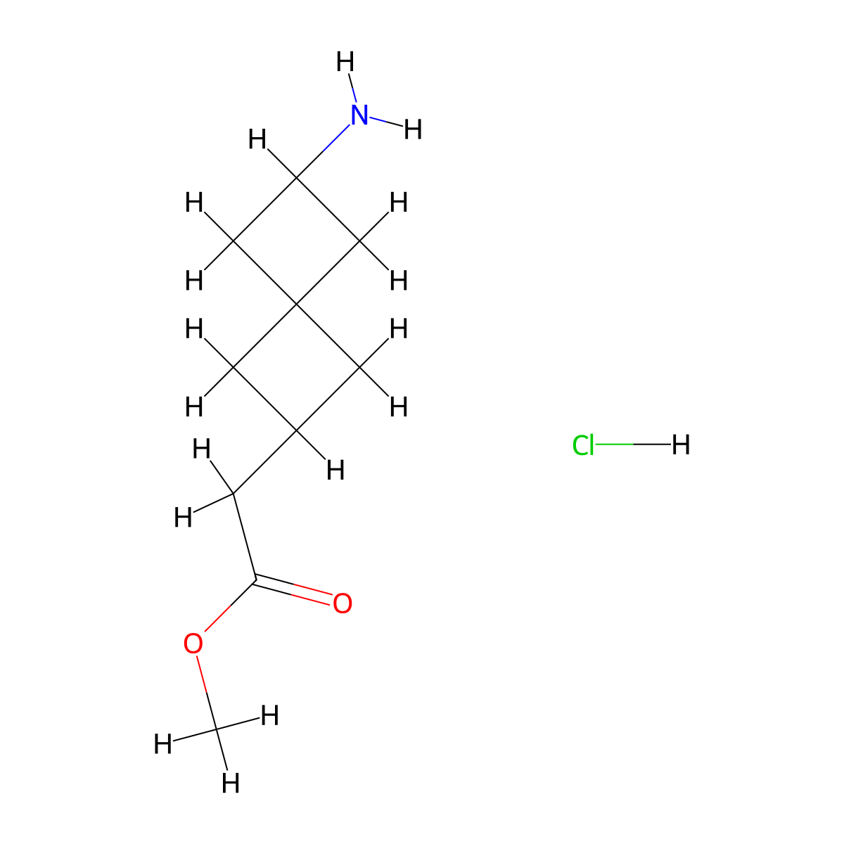 Methyl 2-{6-aminospiro[3.3]heptan-2-yl}acetate hydrochloride molecular structure, CAS 2883754-60-5