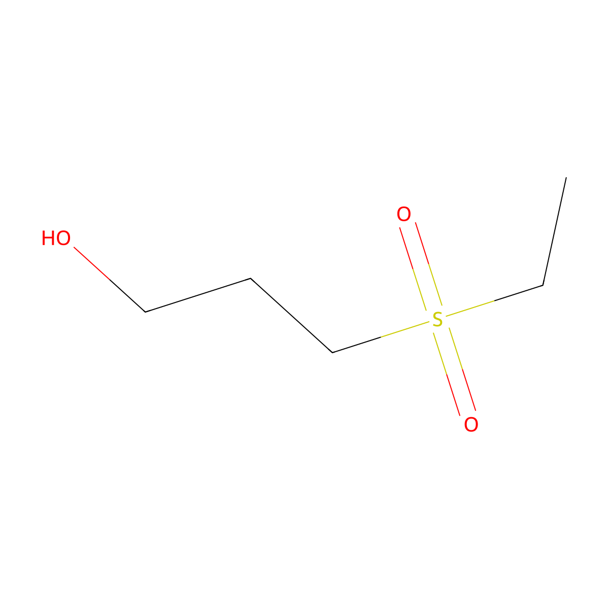 3-(Ethanesulfonyl)propan-1-ol molecular structure, CAS 288384-13-4