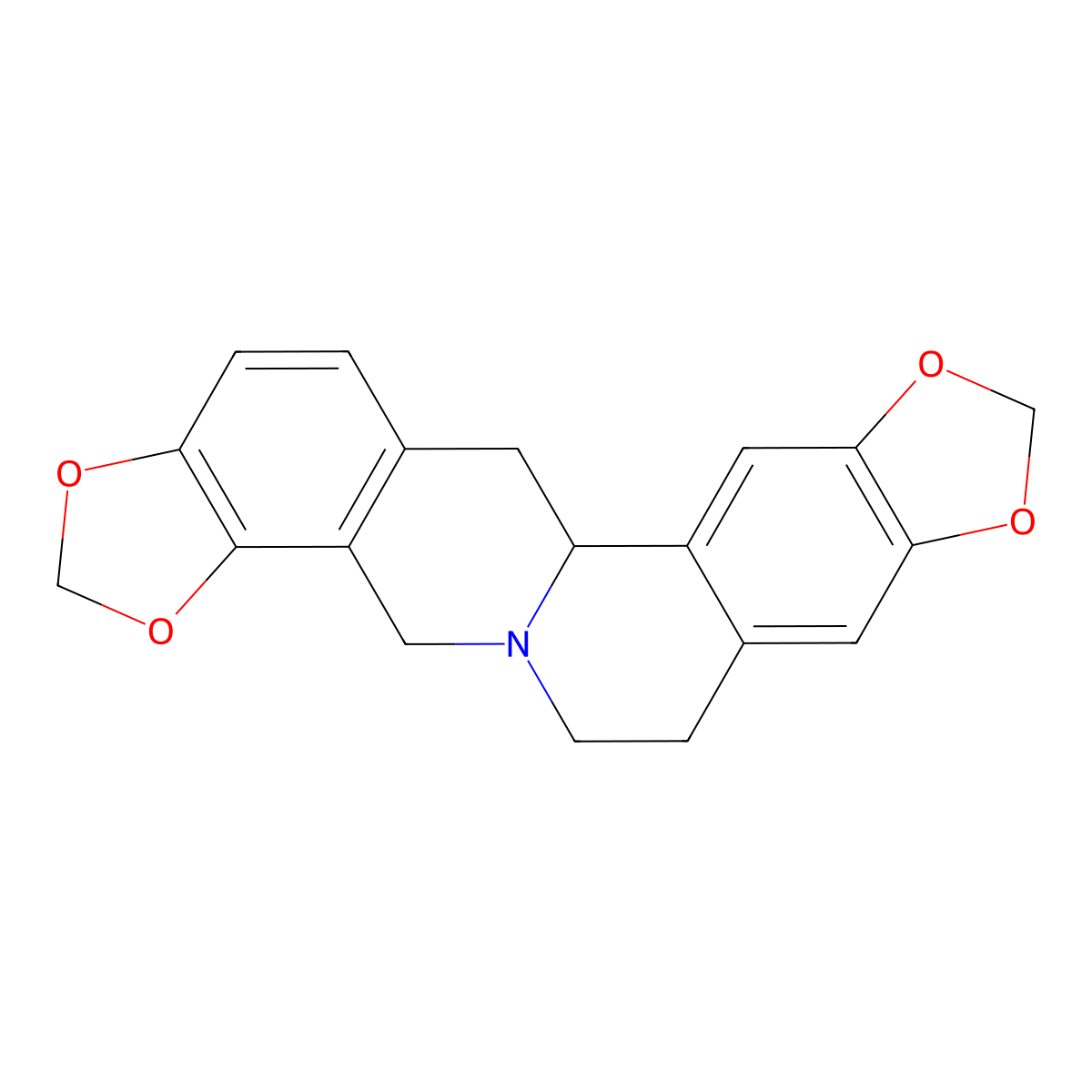 Stylopin molecular structure, CAS 2884-83-5