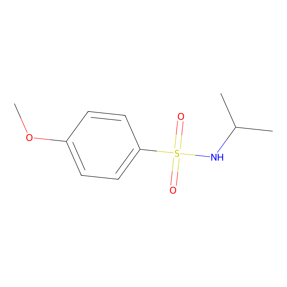 [(4-Methoxyphenyl)sulfonyl](methylethyl)amine molecular structure, CAS 28859-99-6