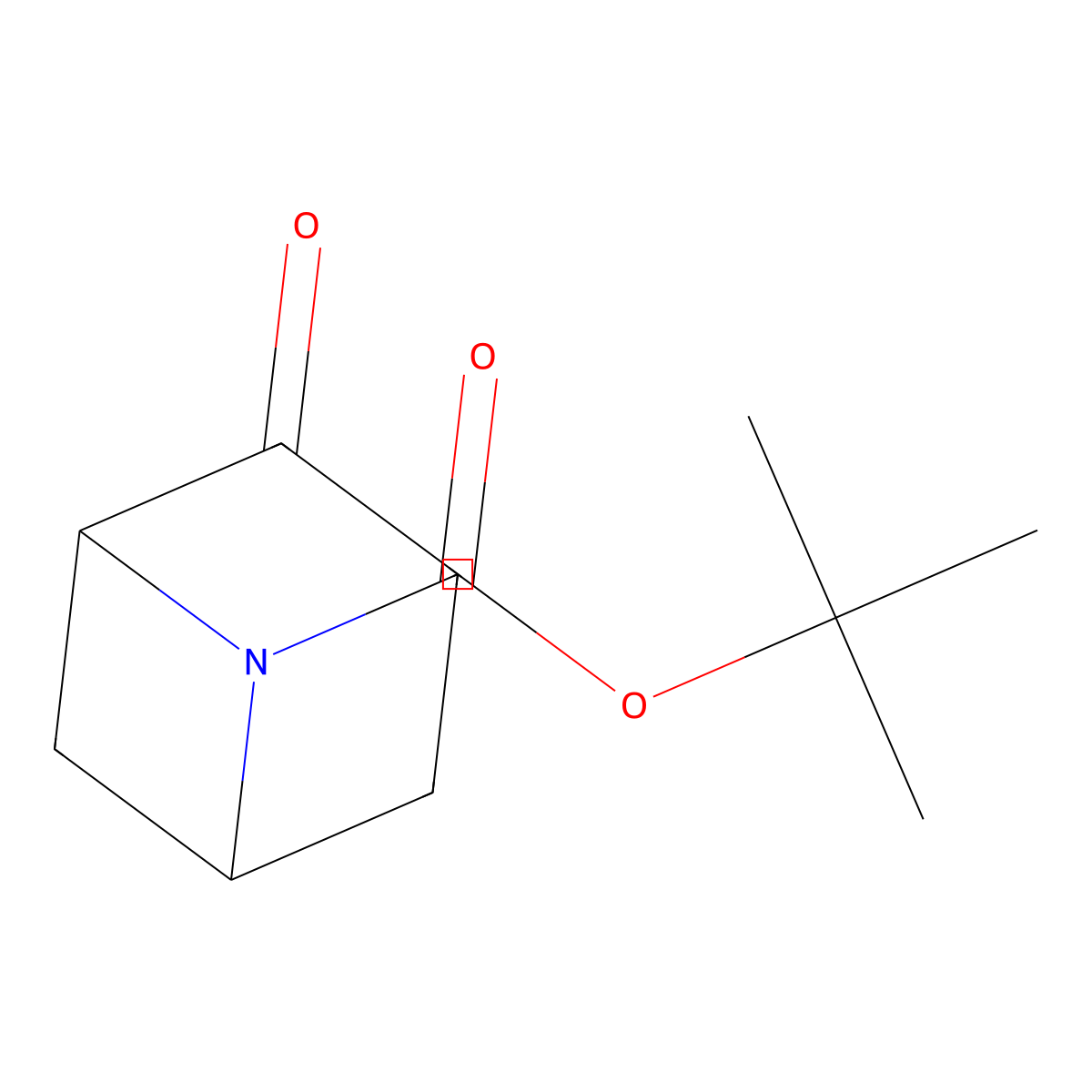 Tert-butyl 2-oxo-6-azabicyclo[3.1.1]heptane-6-carboxylate molecular structure, CAS 2885995-34-4