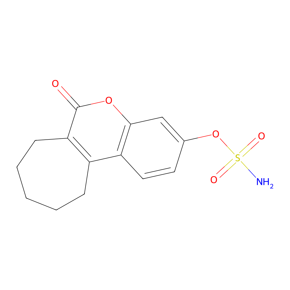 Irosustat molecular structure, CAS 288628-05-7