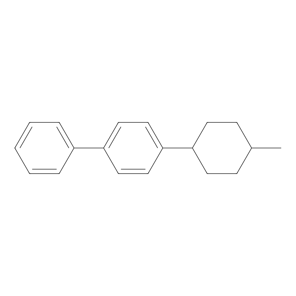 cis-4-(4-Methylcyclohexyl)-biphenyl molecular structure, CAS 28864-95-1