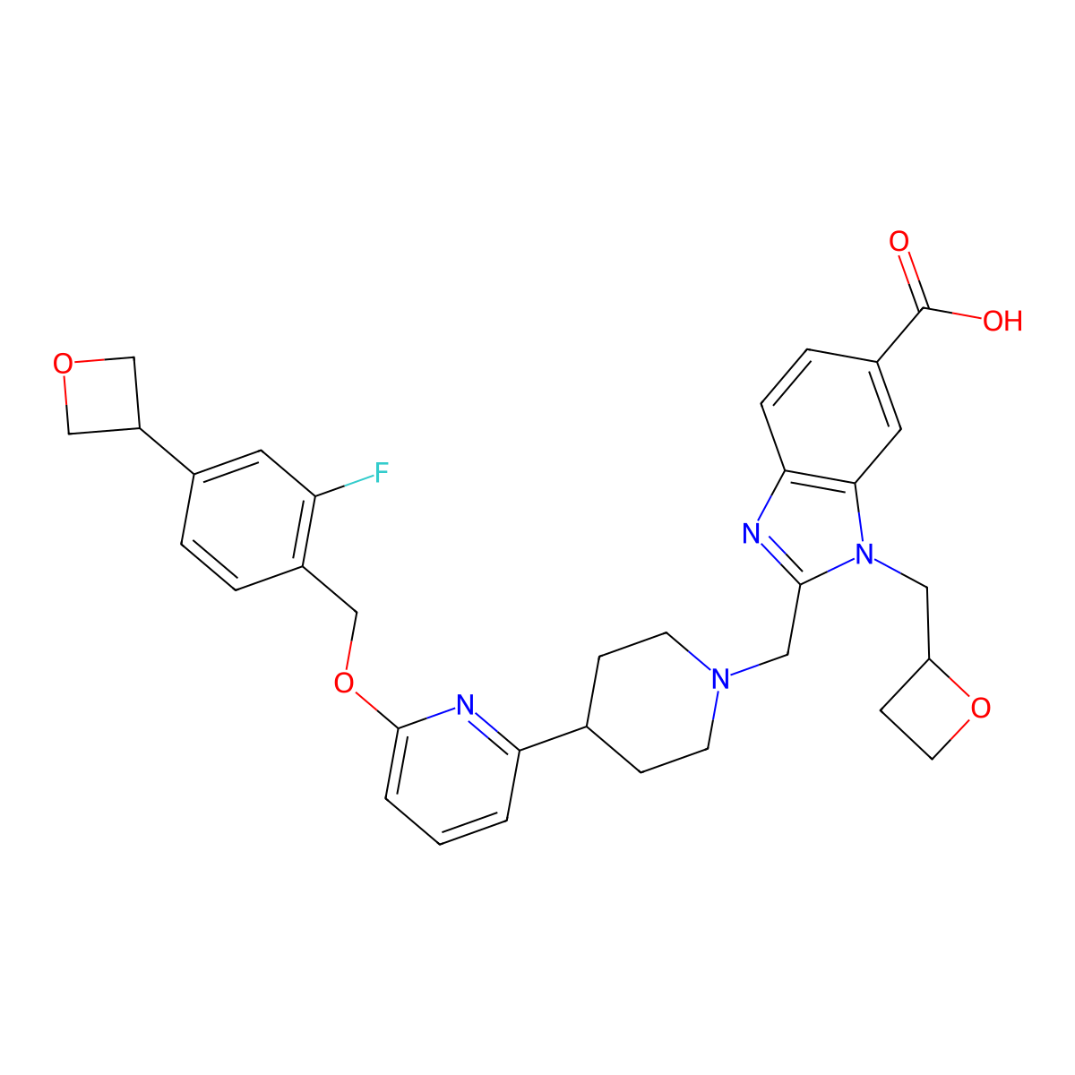 Conveglipron molecular structure, CAS 2886728-09-0