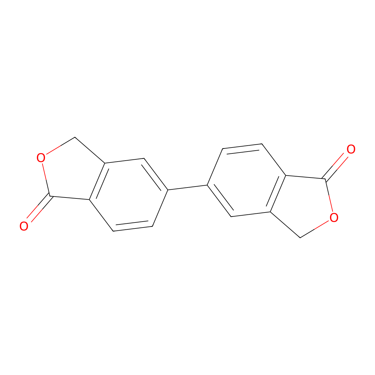 5,5'-Biphthalide molecular structure, CAS 28874-12-6