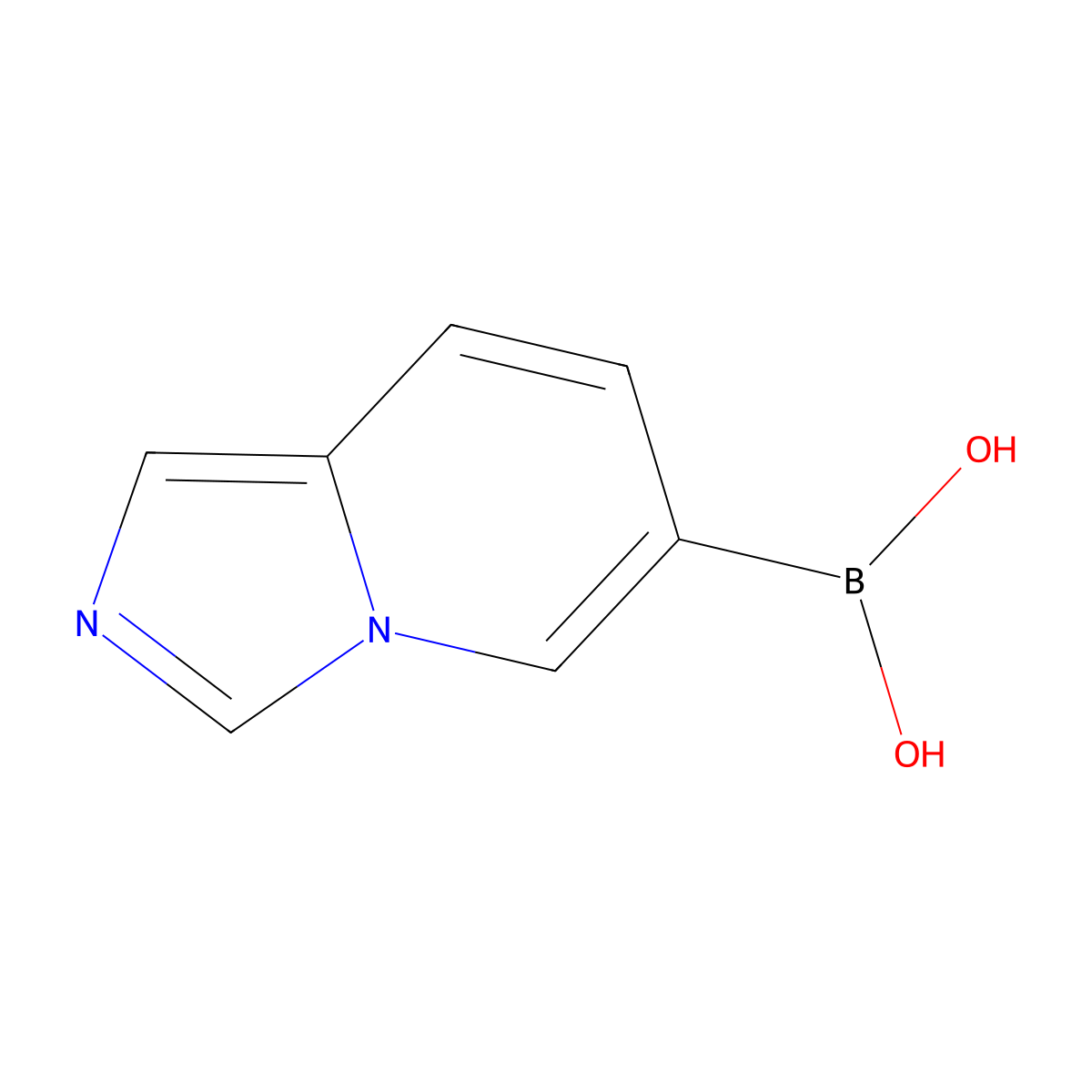 Imidazo[1,5-a]pyridin-6-ylboronic acid molecular structure, CAS 2890216-56-3