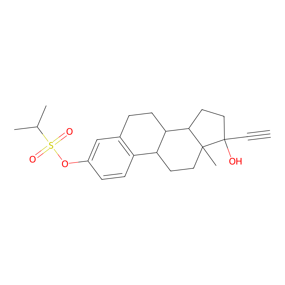 Turisteron molecular structure, CAS 28913-23-7