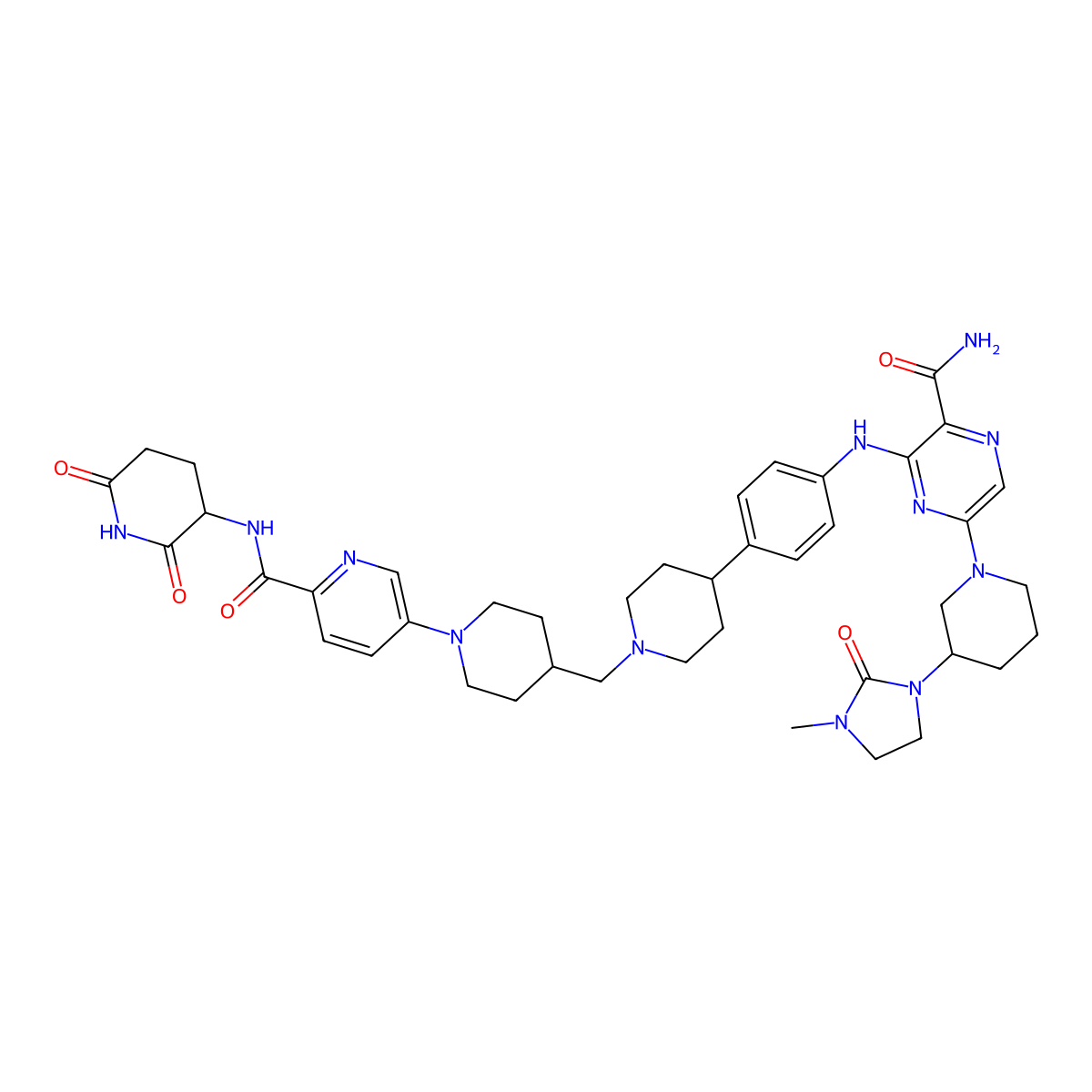 NX-5948(racemic) molecular structure, CAS 2893795-12-3
