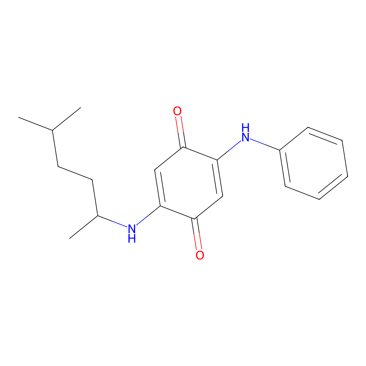 7PPD-quinone molecular structure, CAS 2894124-00-4