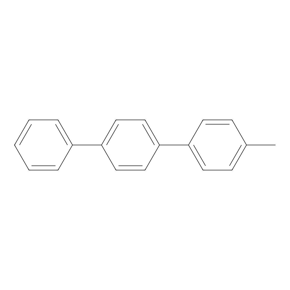 1,1':4',1''-Terphenyl, 4-methyl- molecular structure, CAS 28952-41-2