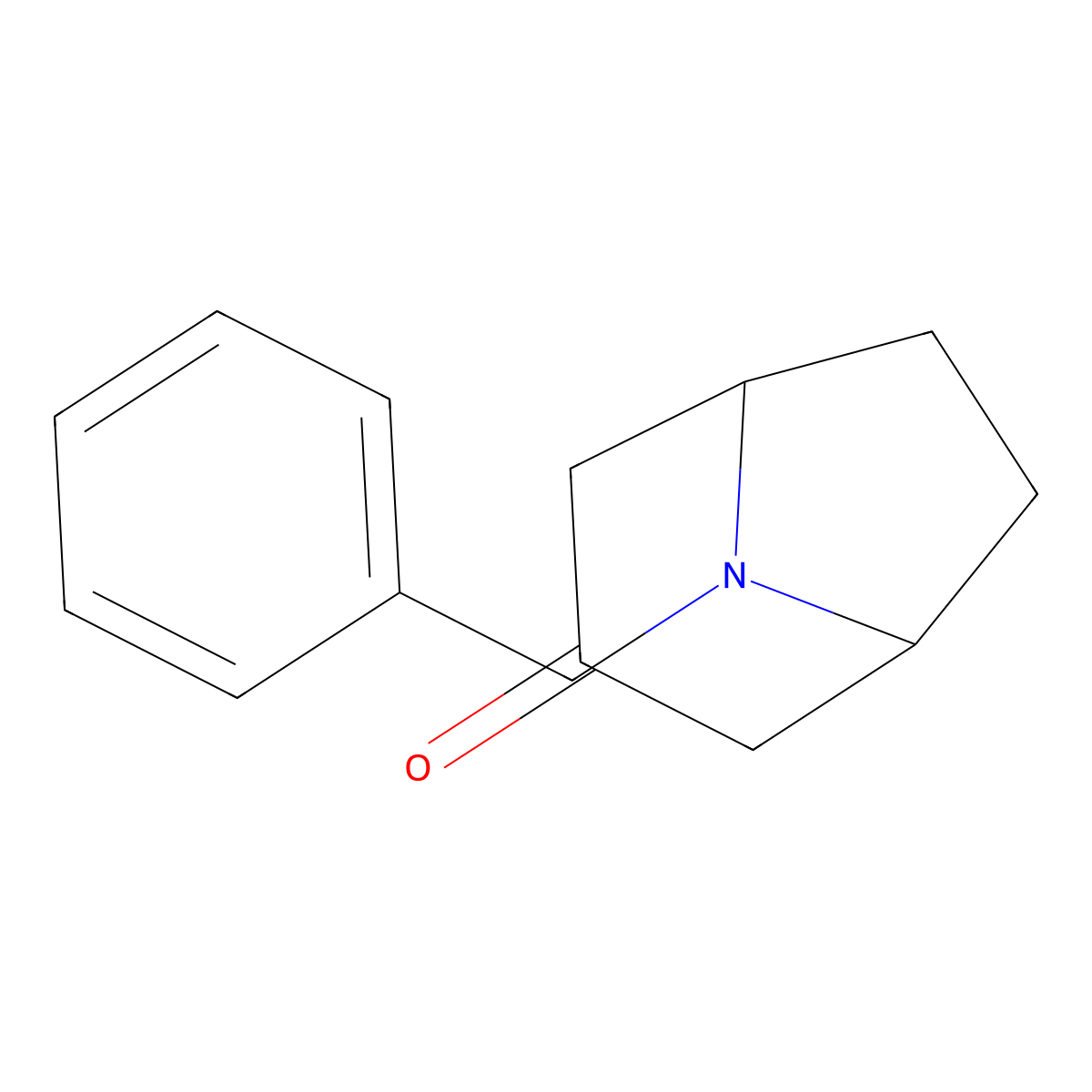 8-Benzyl-8-azabicyclo(3.2.1)octan-3-one molecular structure, CAS 28957-72-4