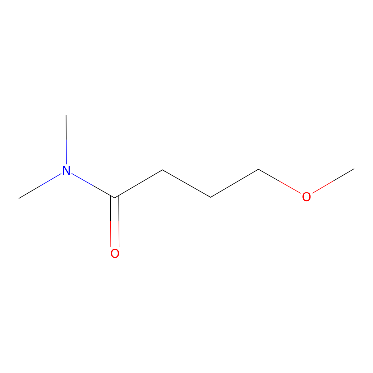 4-methoxy-N,N-dimethylbutanamide molecular structure, CAS 289625-91-8