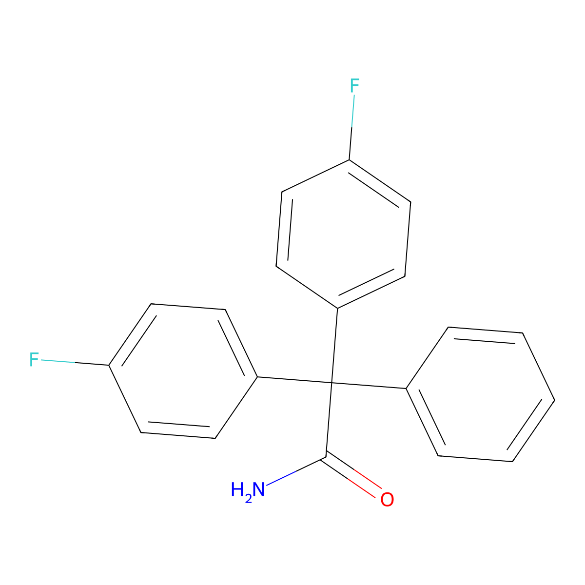 Senicapoc molecular structure, CAS 289656-45-7