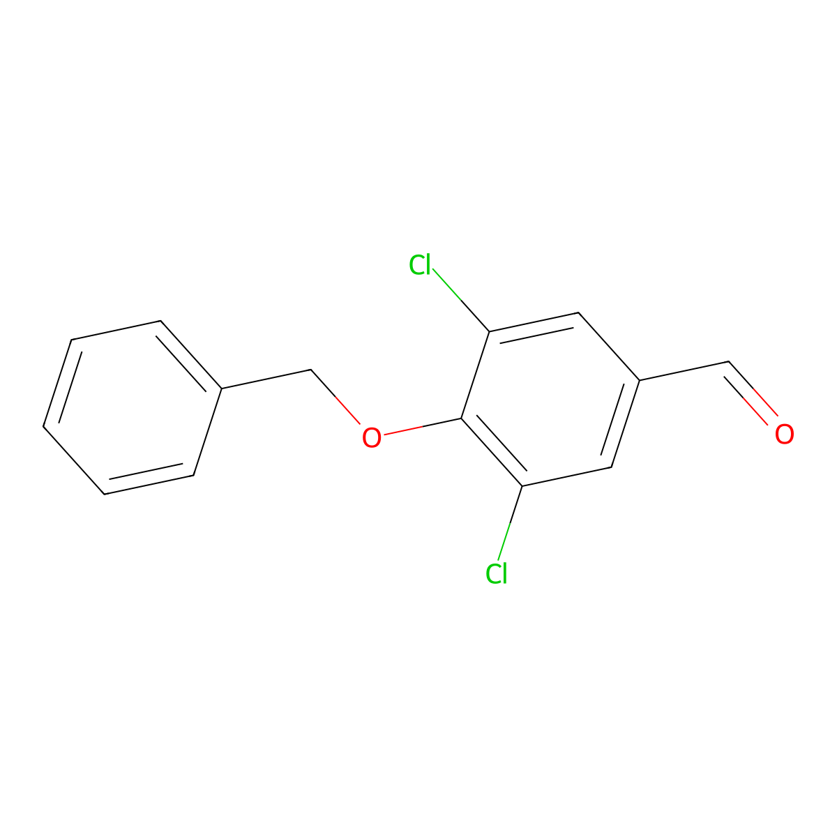 4-(Benzyloxy)-3,5-dichlorobenzaldehyde molecular structure, CAS 289662-11-9