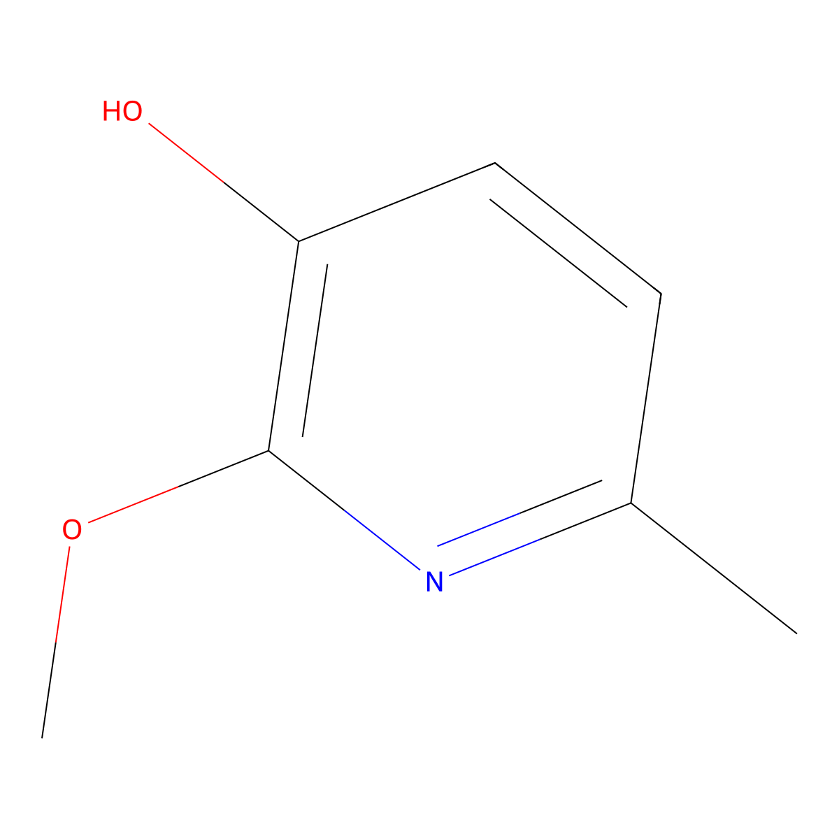 2-Methoxy-6-methylpyridin-3-ol molecular structure, CAS 289688-87-5