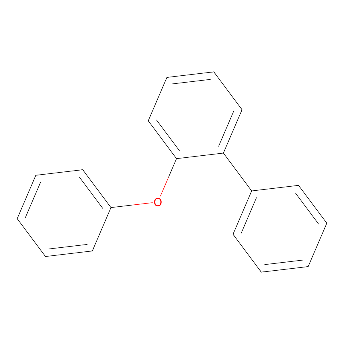 2-Biphenylyl phenyl ether molecular structure, CAS 28984-89-6