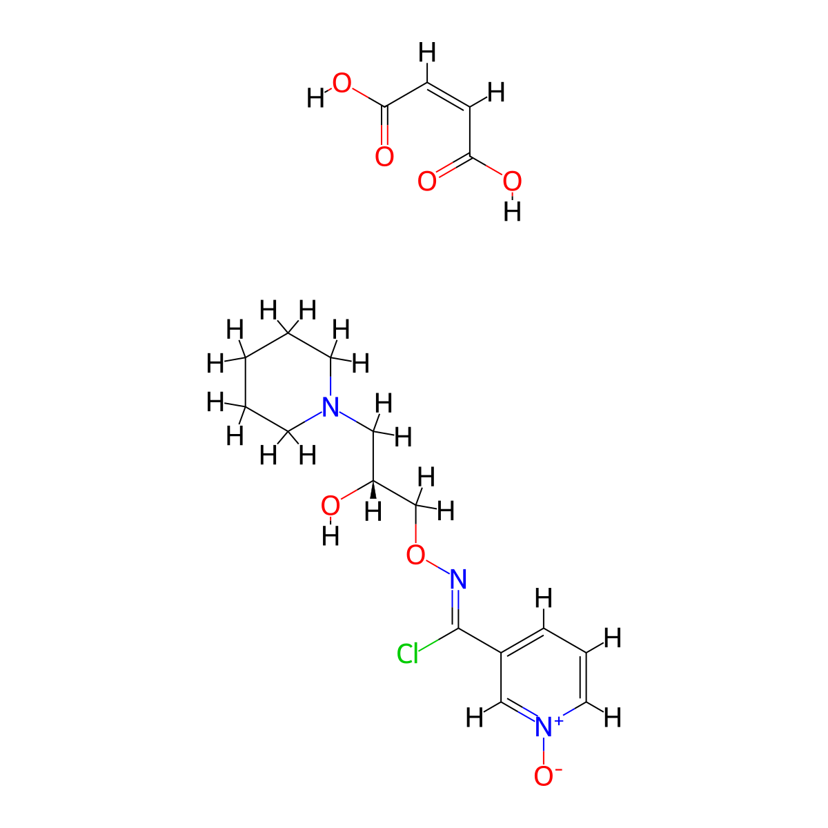 AriMocloMol Maleic Acid molecular structure, CAS 289893-26-1