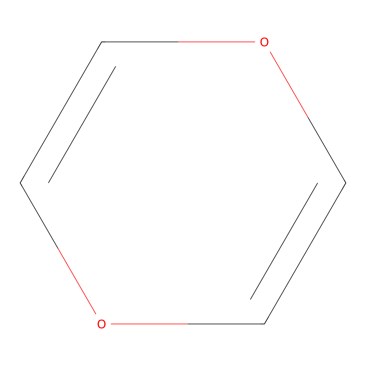 1,4-Dioxin molecular structure, CAS 290-67-5