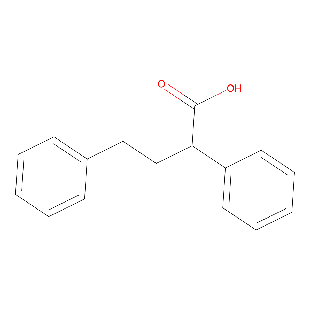 2,4-Diphenylbutanoic acid molecular structure, CAS 2901-34-0