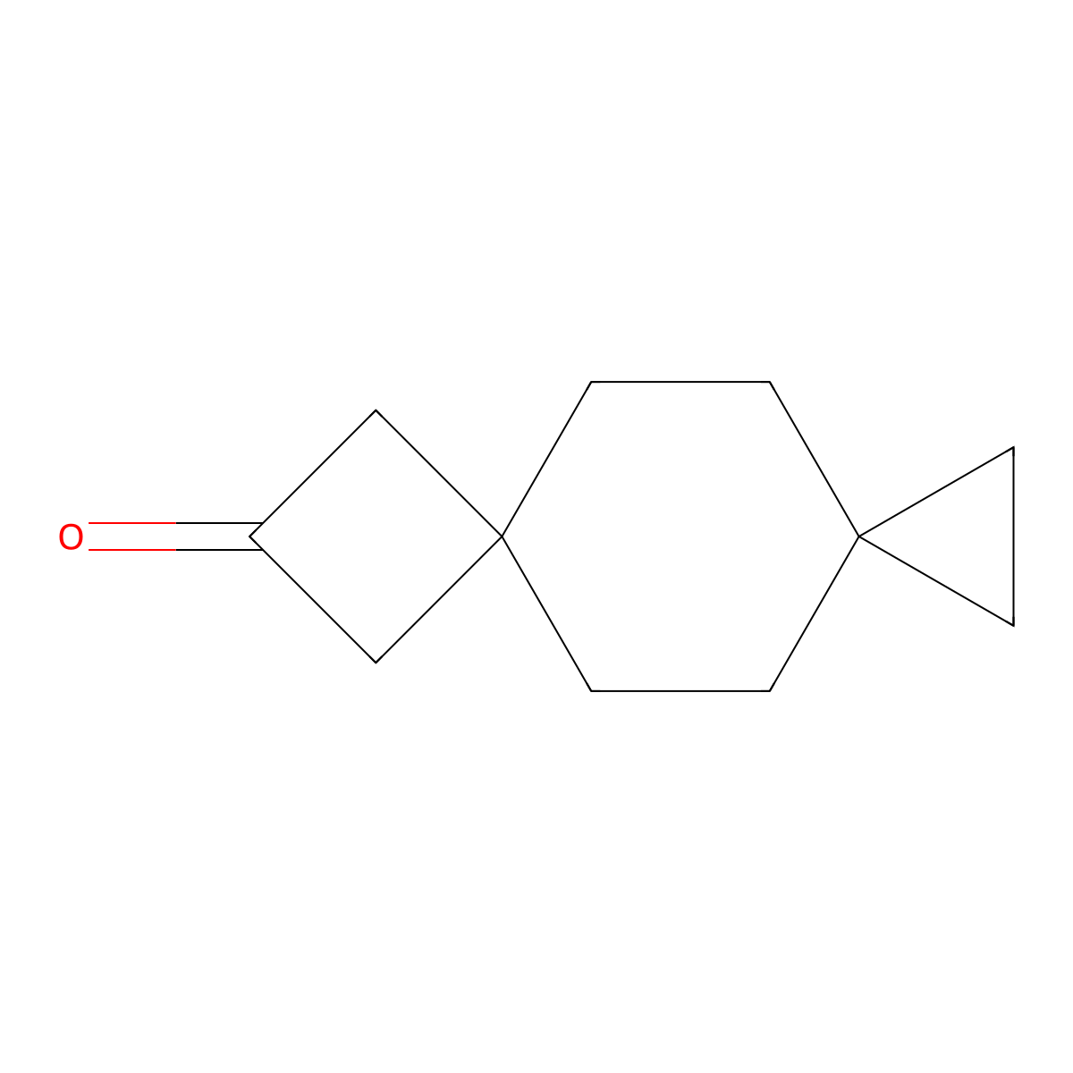 Dispiro[2.2.3^{6}.2^{3}]undecan-8-one molecular structure, CAS 2901066-49-5