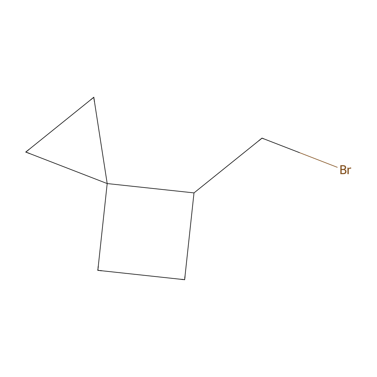 4-(Bromomethyl)spiro[2.3]hexane molecular structure, CAS 2901066-68-8