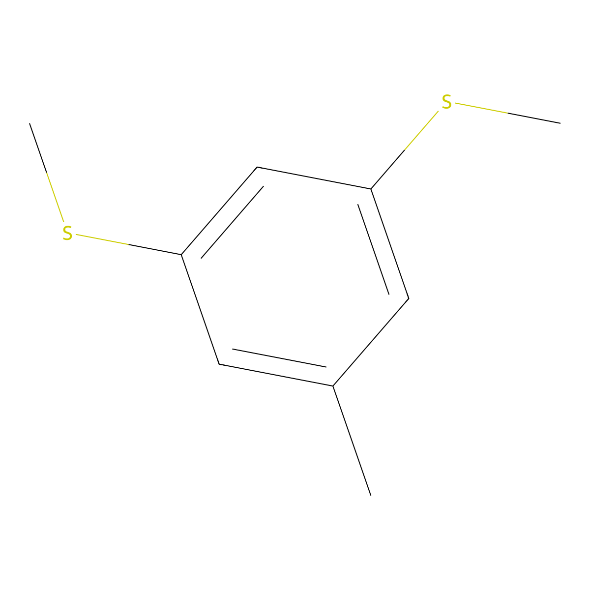 (5-Methyl-1,3-phenylene)bis(methylsulfane) molecular structure, CAS 2901066-93-9