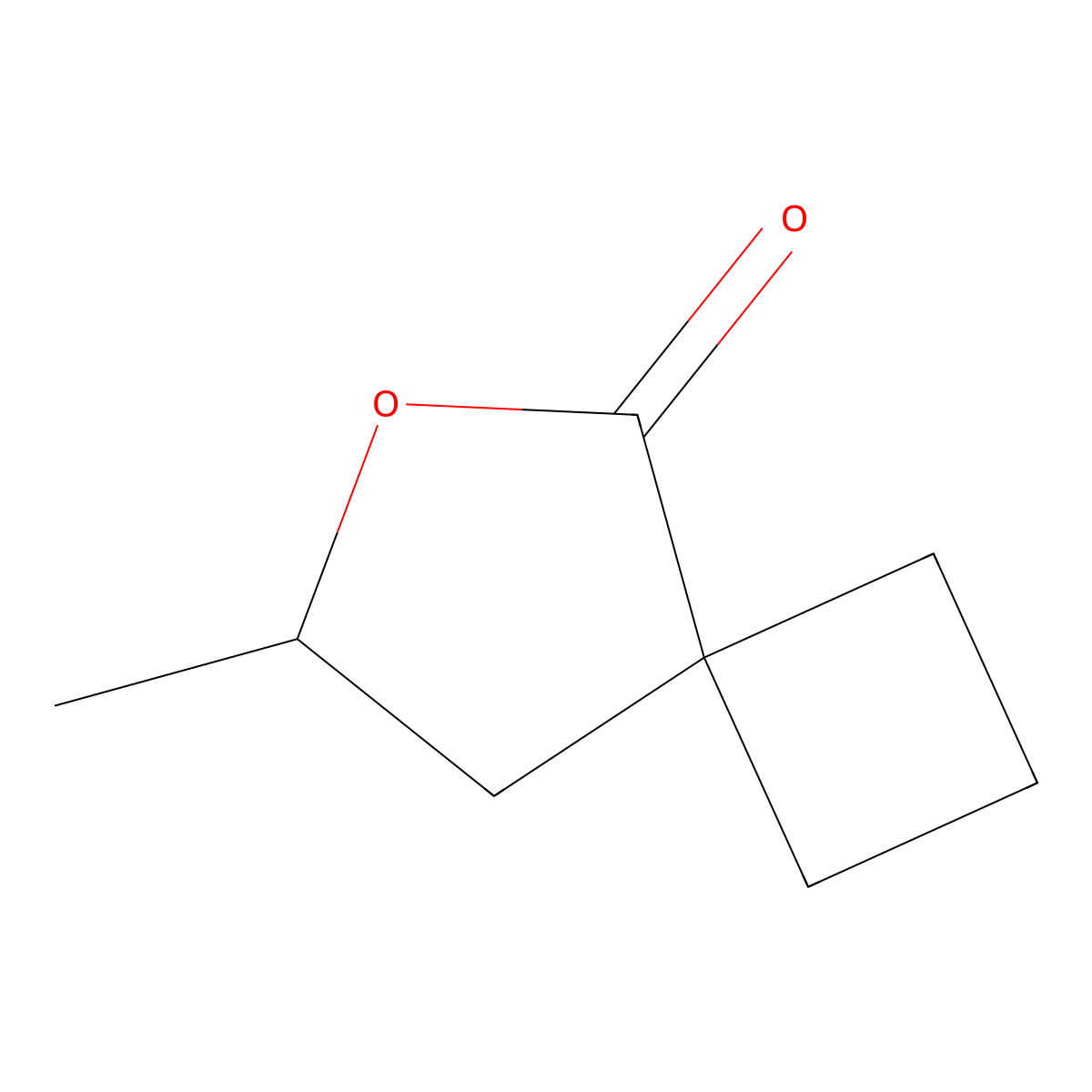 7-Methyl-6-oxaspiro[3.4]octan-5-one molecular structure, CAS 2901084-90-8