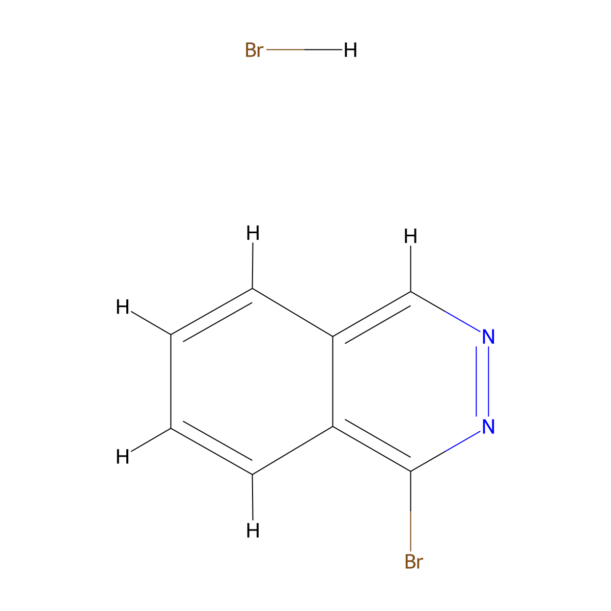 1-Bromophthalazine hydrobromide molecular structure, CAS 2901085-38-7