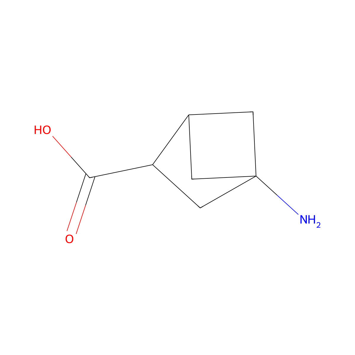 4-Aminobicyclo[2.1.1]hexane-2-carboxylic acid molecular structure, CAS 2901085-47-8