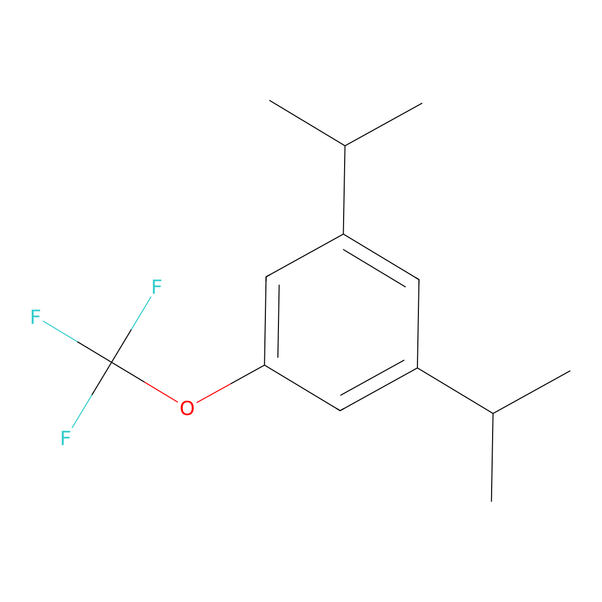 1,3-Diisopropyl-5-(trifluoromethoxy)benzene molecular structure, CAS 2901095-76-7