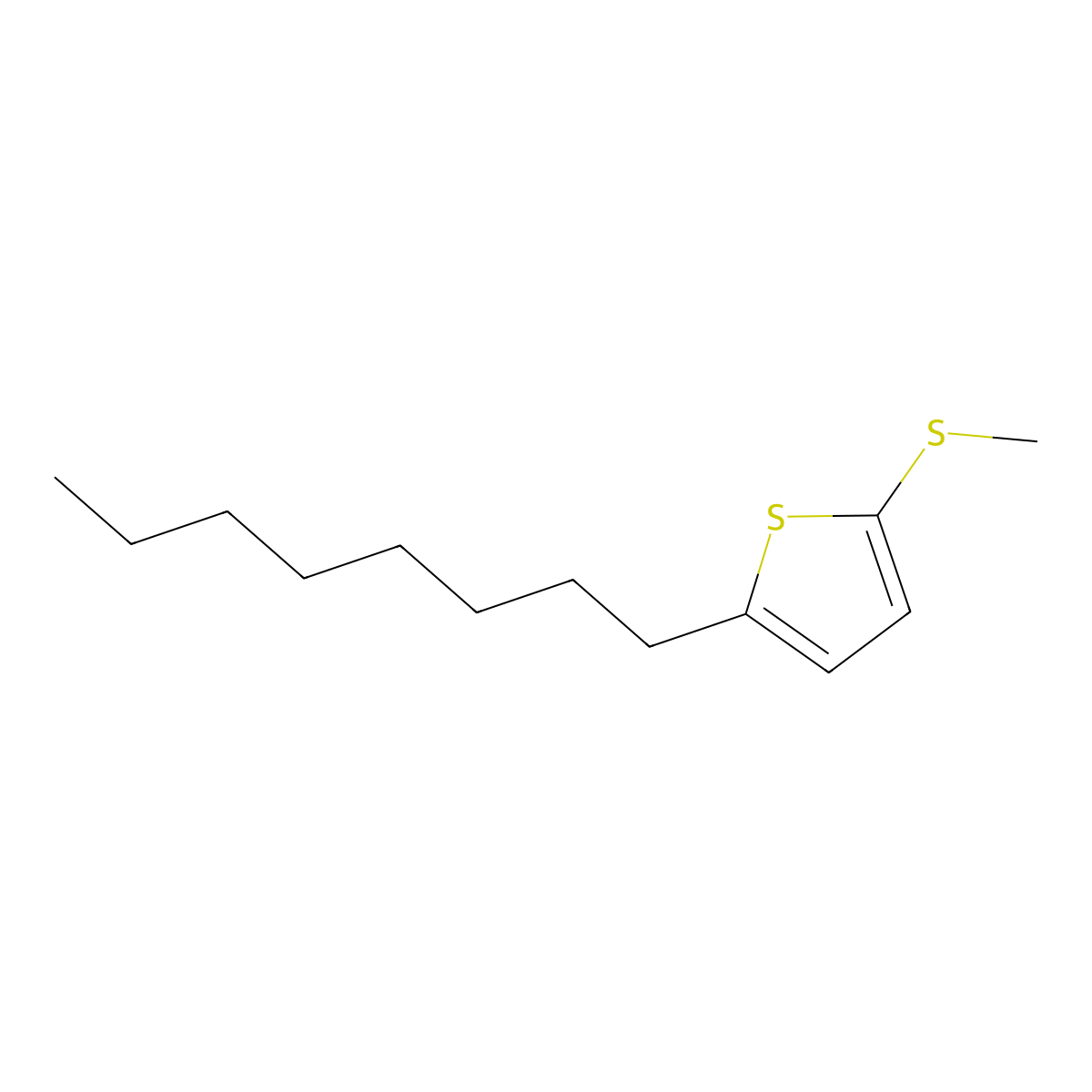 2-(Methylthio)-5-octylthiophene molecular structure, CAS 2901098-30-2
