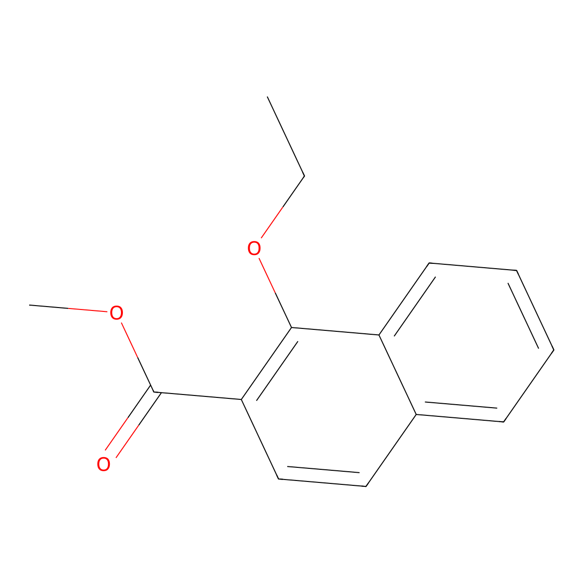 Methyl 1-ethoxy-2-naphthoate molecular structure, CAS 2901100-01-2